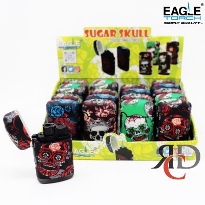 EAGLE TORCH SUGAR SKULL SQUARE TORCH PT113SS 20CT/PACK